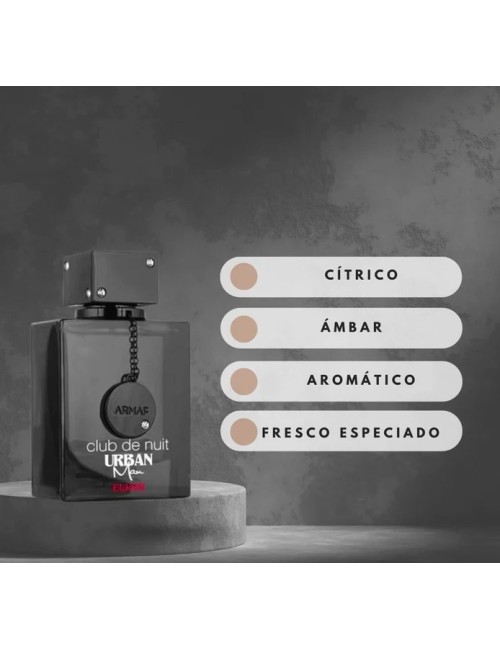 Armaf Club De Nuit Urban Man Elixir, Eau De Parfum para Hombre, 105 ml