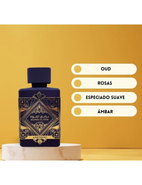 Lattafa Bade'e Al Oud Amethyst Eau de Parfum Unisex, 100 ml